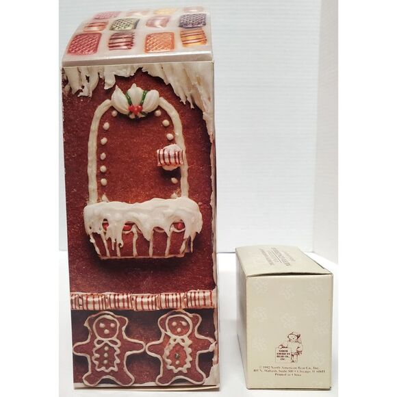 Muffy Ginger Bear Boxed 1992 Plush & Vanderbear Muffy Ginger Bear Ornament Boxed - Picture 10 of 11